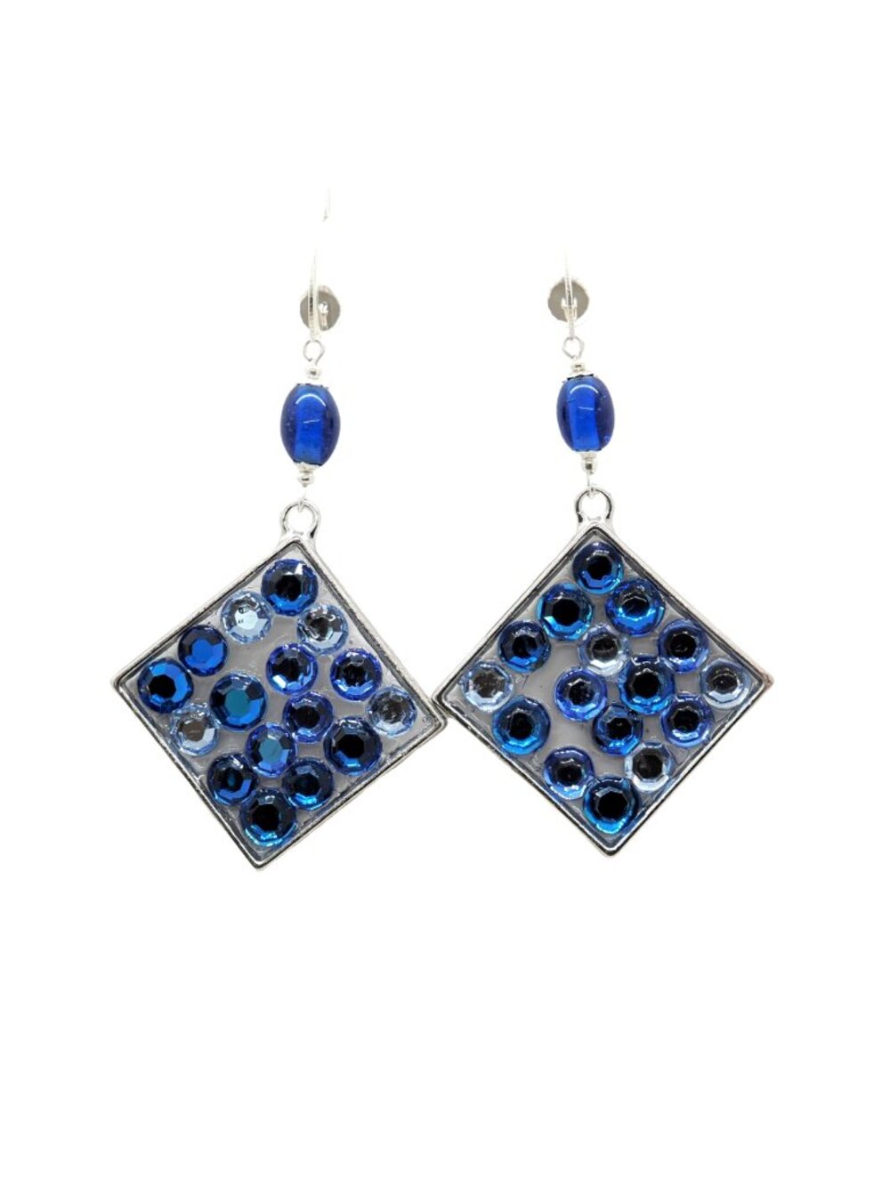 Crystal Blues Earrings